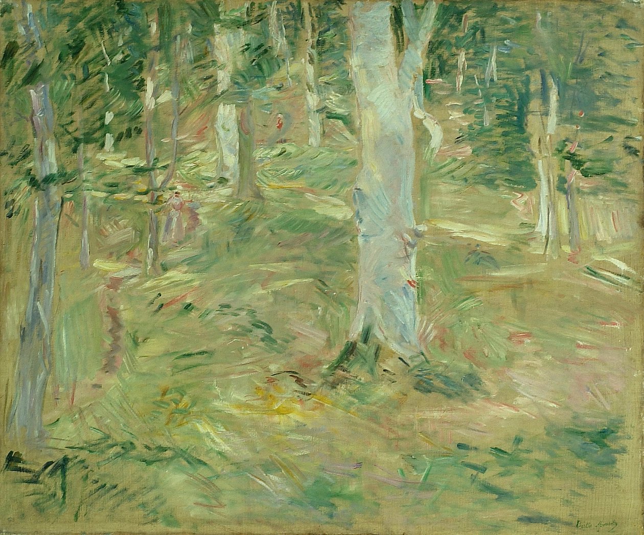 Compiègne Ormanı by Berthe Morisot