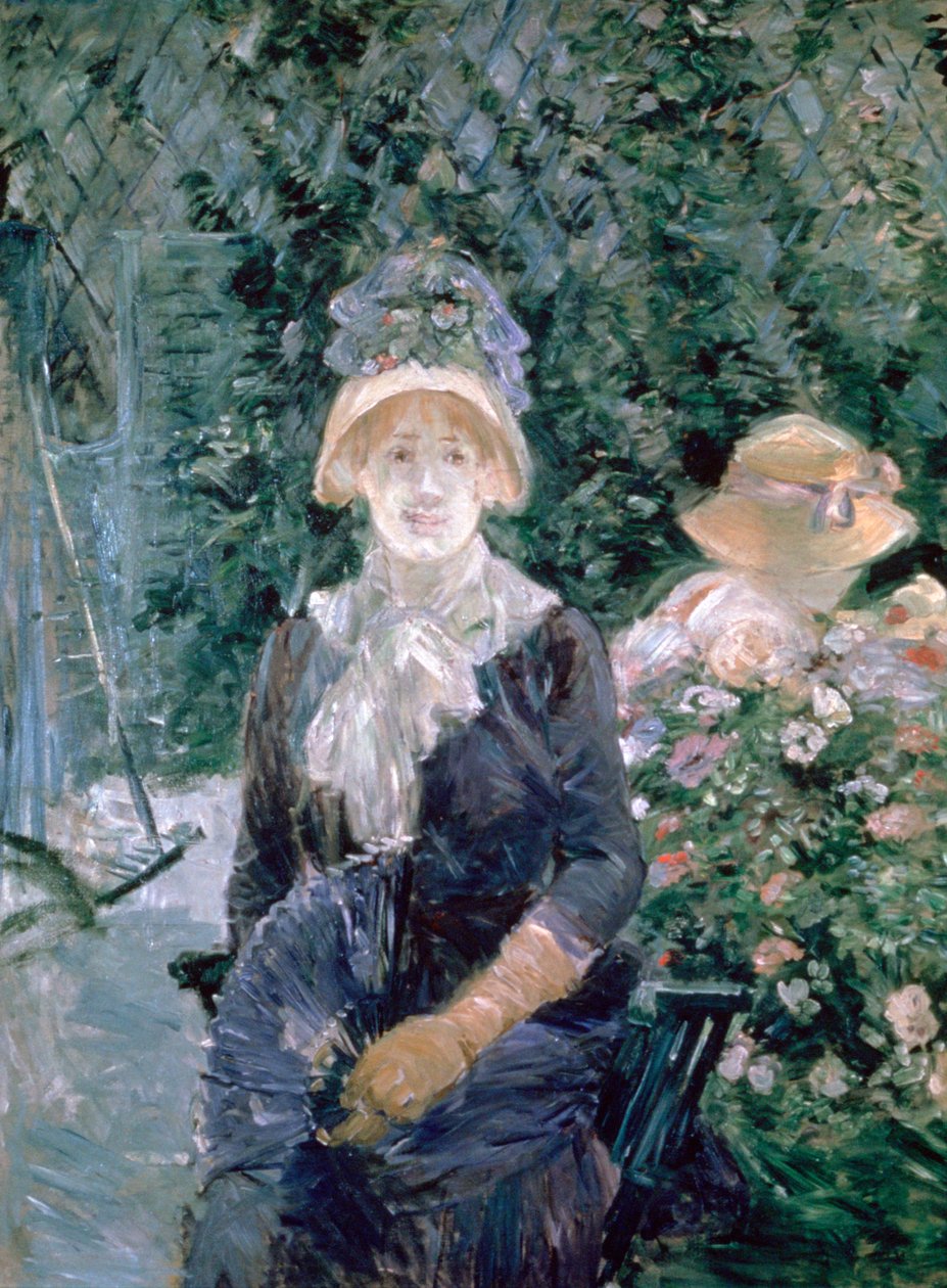 Bahçede, 1883 by Berthe Morisot