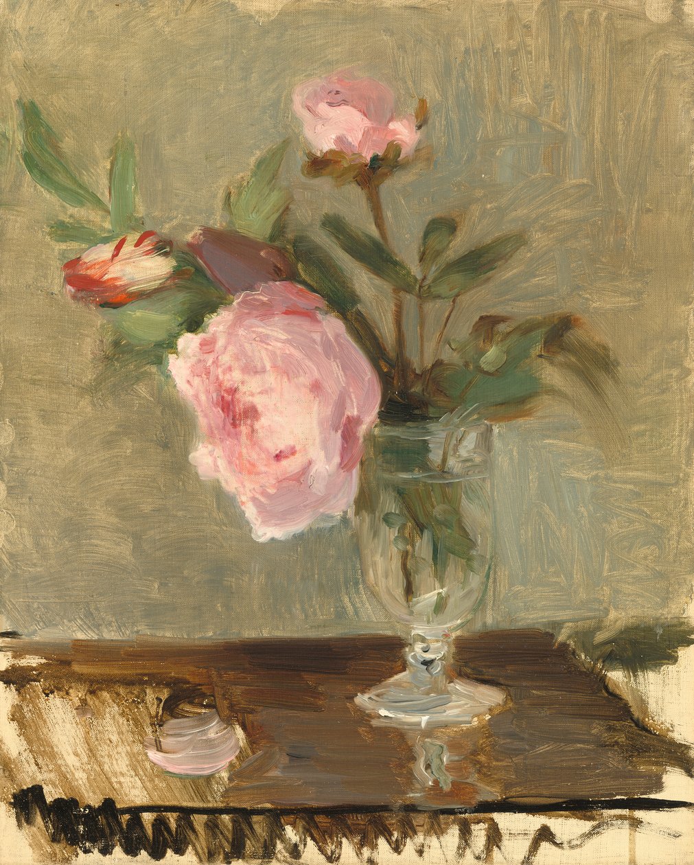 Şakayık, c.1869 by Berthe Morisot