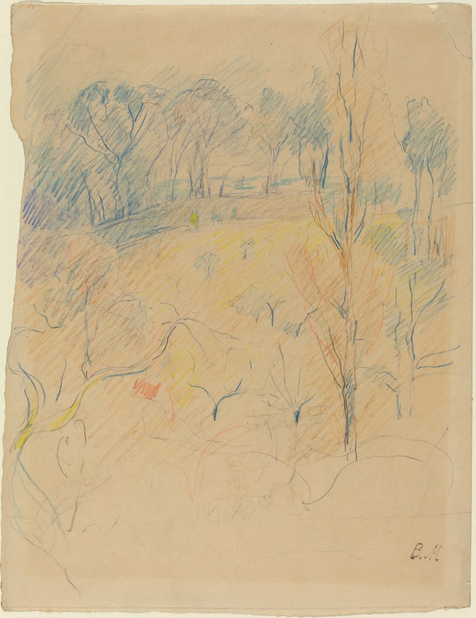 Bahar Manzarası by Berthe Morisot