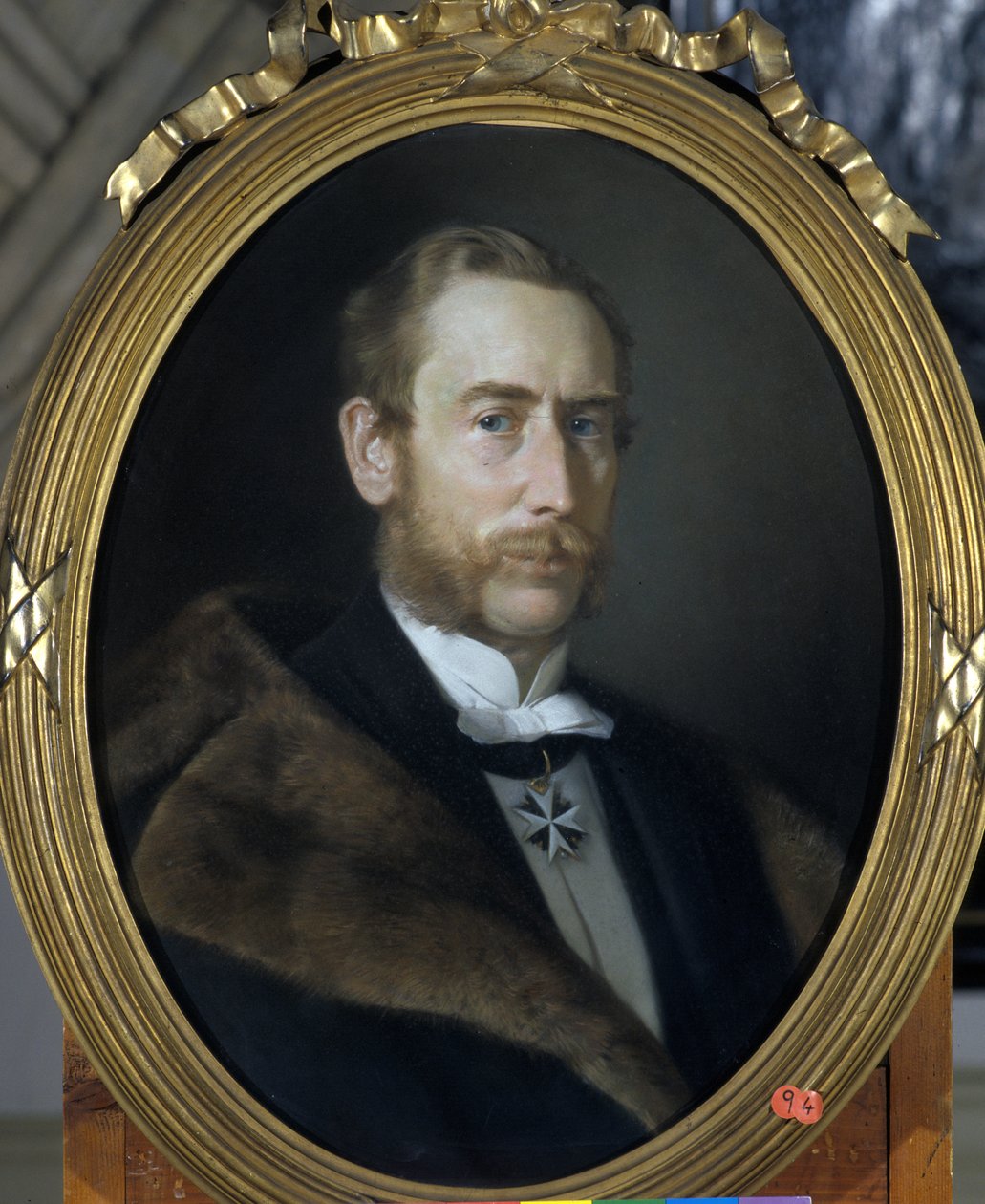 Hans Albert von der Gabelentz-Linsingen by Berthold Woltze