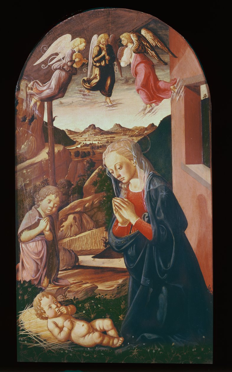 Madonna ve Çocuk (panel) by Biagio di Antonio