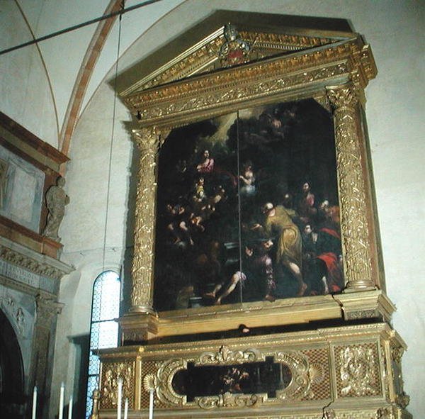 ಚರ್ಚ್ ಆರ್ಗನ್ ನೋಟ, 1683 ಟರ್ಕ್ by Biagio Falcieri