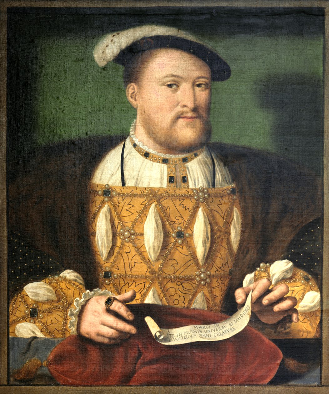 Kral Henry VIII (tuval üzerine yağlıboya) by Biagio Rebecca
