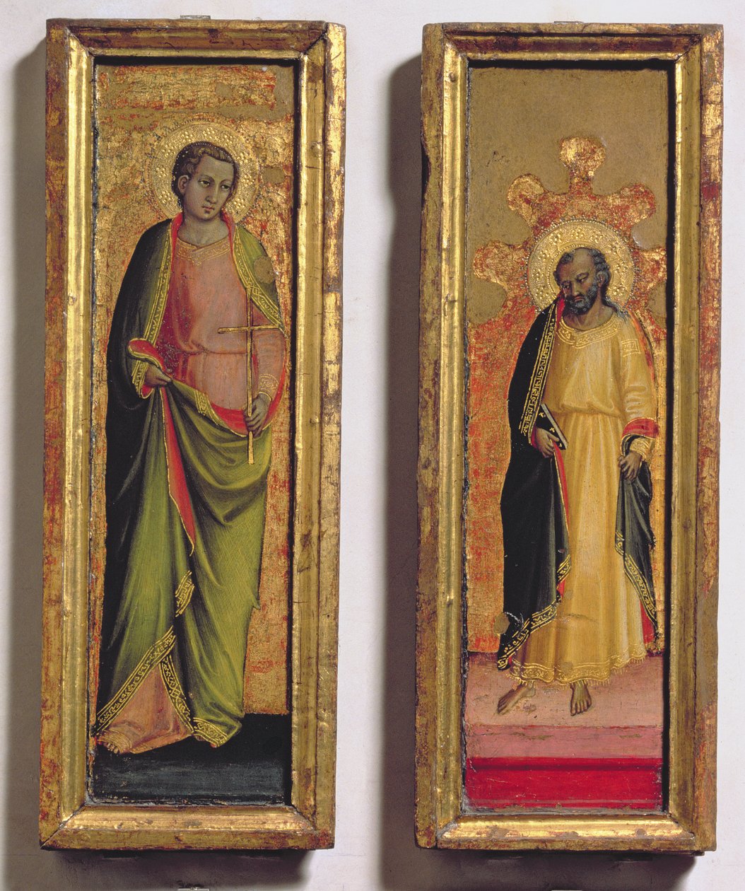 Aziz Peter ve Aziz Paul (panelde sıcaklık) by Bicci di Lorenzo
