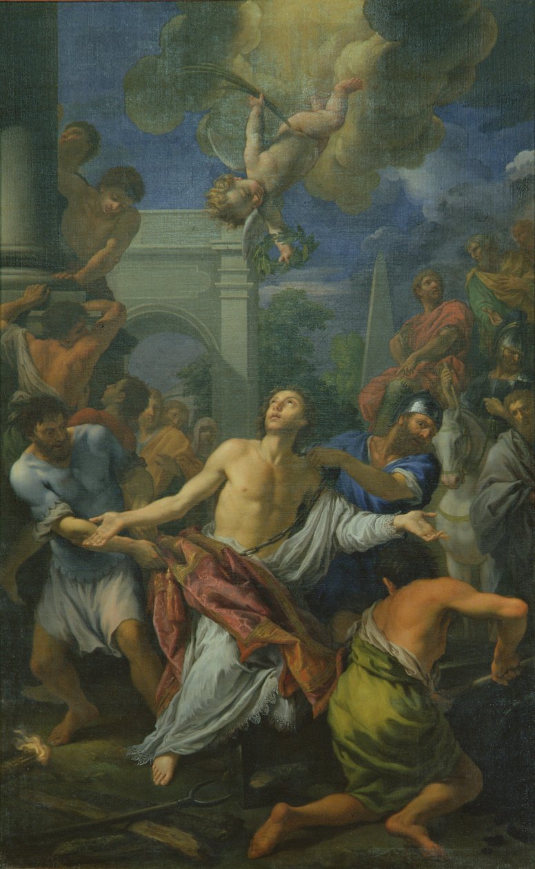 St. Anthony ve St. Paul Arasındaki Buluşma by Bicci di Lorenzo
