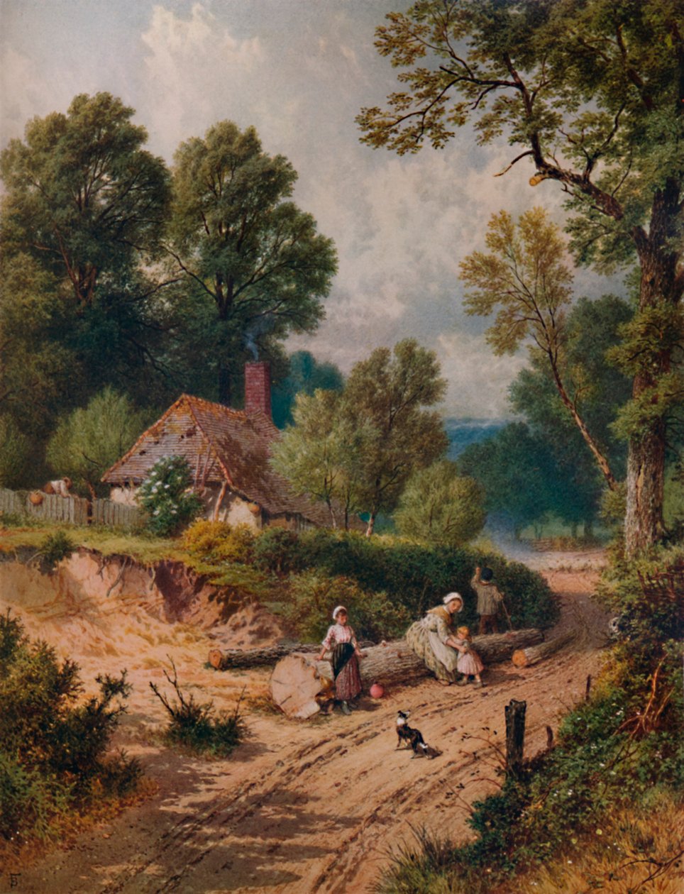 Yeşil Yol, 19. yüzyıl, 1935 by Birket Foster