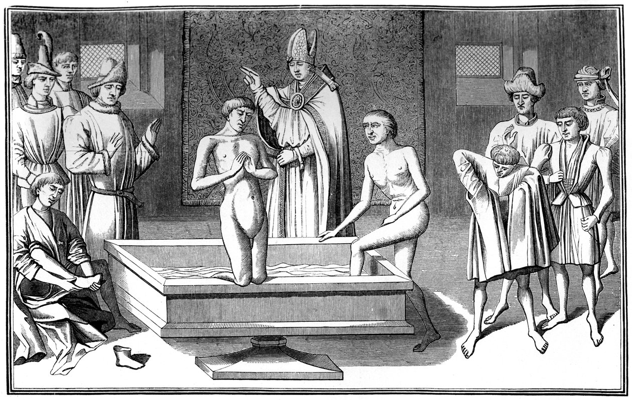 Vaftiz, 15. yüzyıl 1849. by Bisson and Cottard