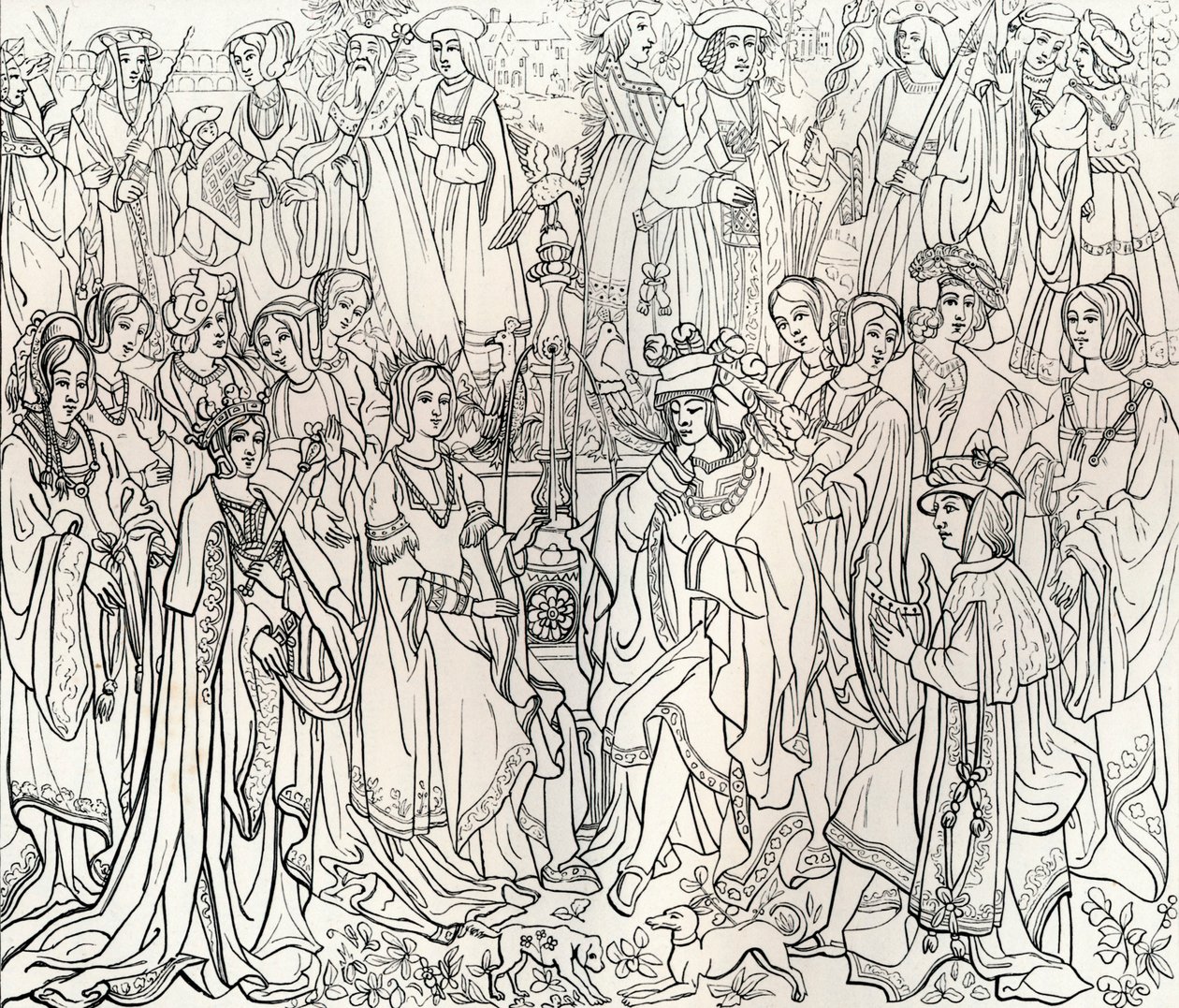 Fransa Kralı XII. Louis ile Mary Tudor