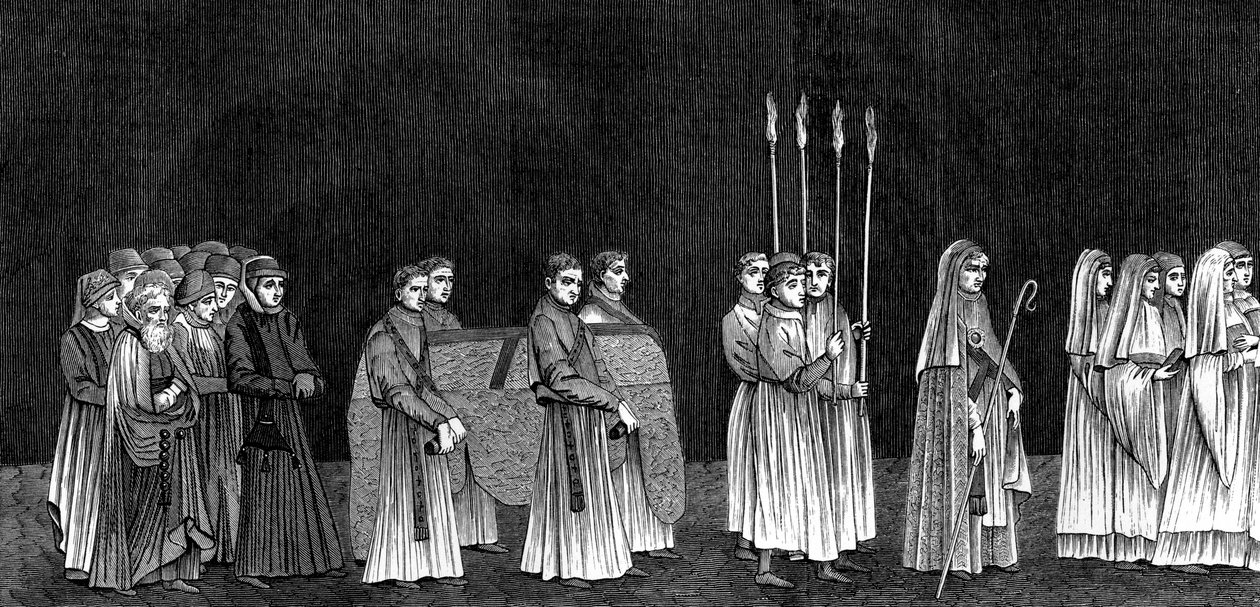 Üniversitenin rektörü ve Saint-Victors Manastırı