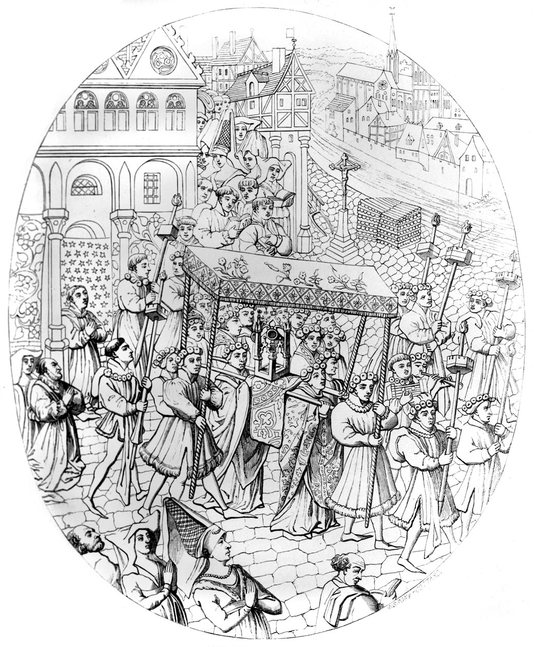Dini alayı, 1449-1456 1849 by Bisson and Cottard