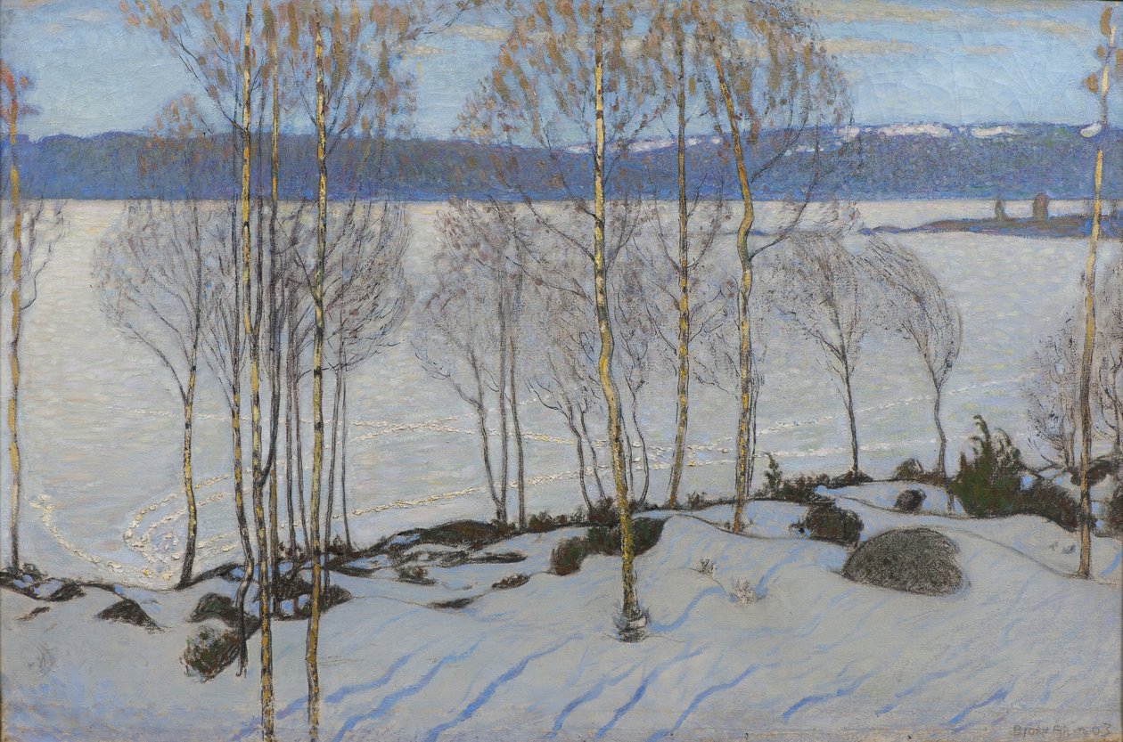 Baharın Yaklaşımı, 1903 by Bjorn Ahlgrenson