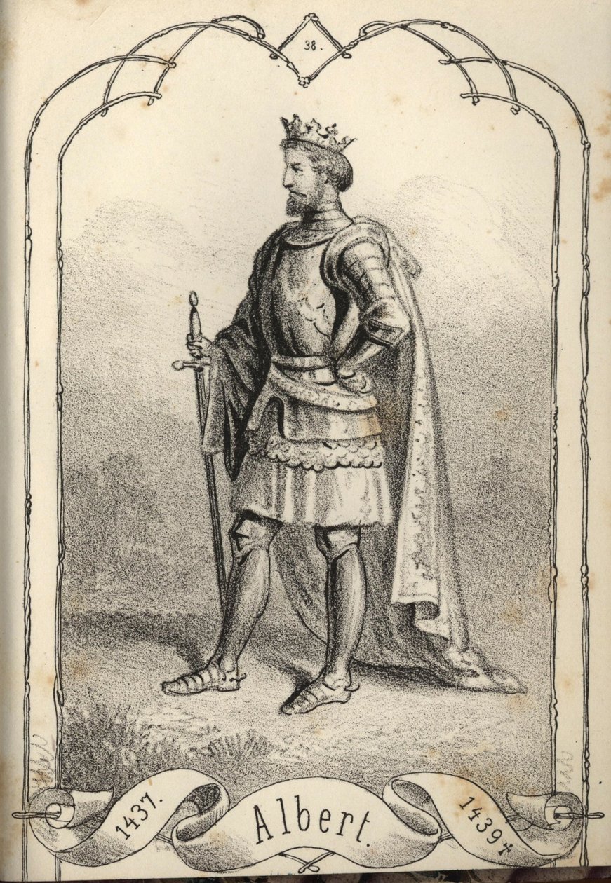Aziz Albert 1397-1439, Macaristan ve Hırvatistan Kralı by Béla Vizkelety
