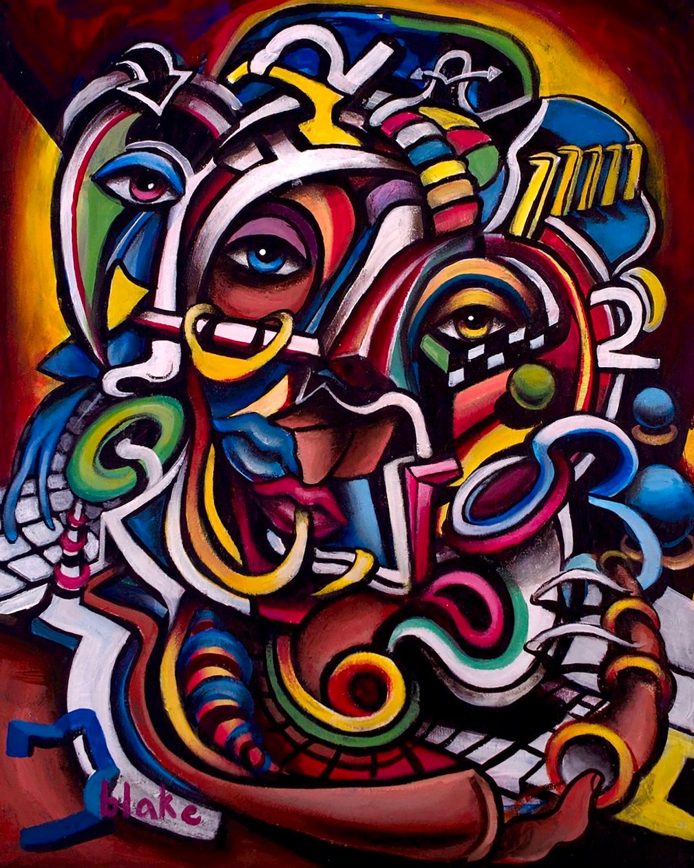 Saat Serisi, 4 Numara, yaklaşık 2022 (dijital) by Blake Munch
