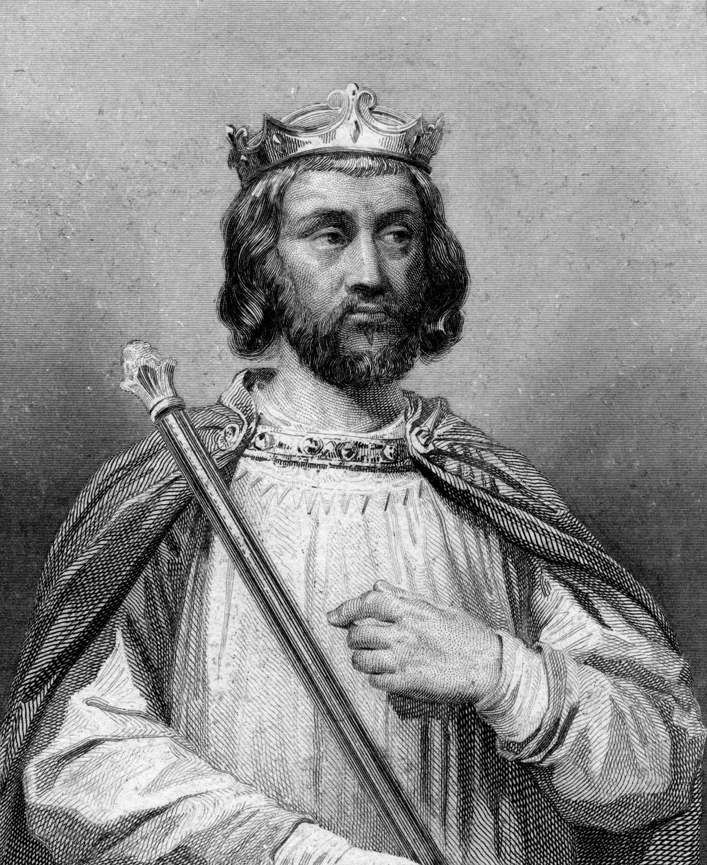 Frank Kralı III. Clotaire, 19. yüzyıl. by Blanchard