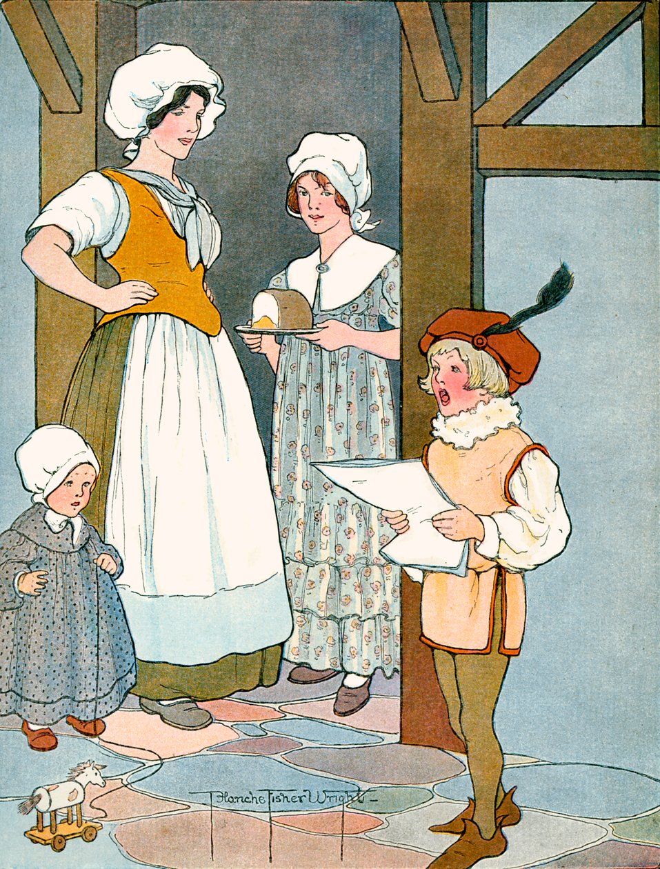Küçük Tom Tucker, Blanche Fisher Wright tarafından by Blanche Fisher Wright