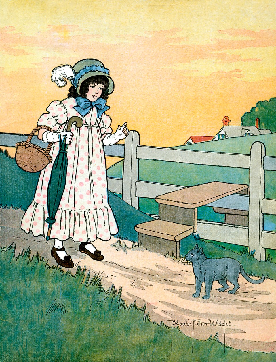 Pussey-Cat Pussey-Cat, çizimi Blanche Fisher Wright by Blanche Fisher Wright