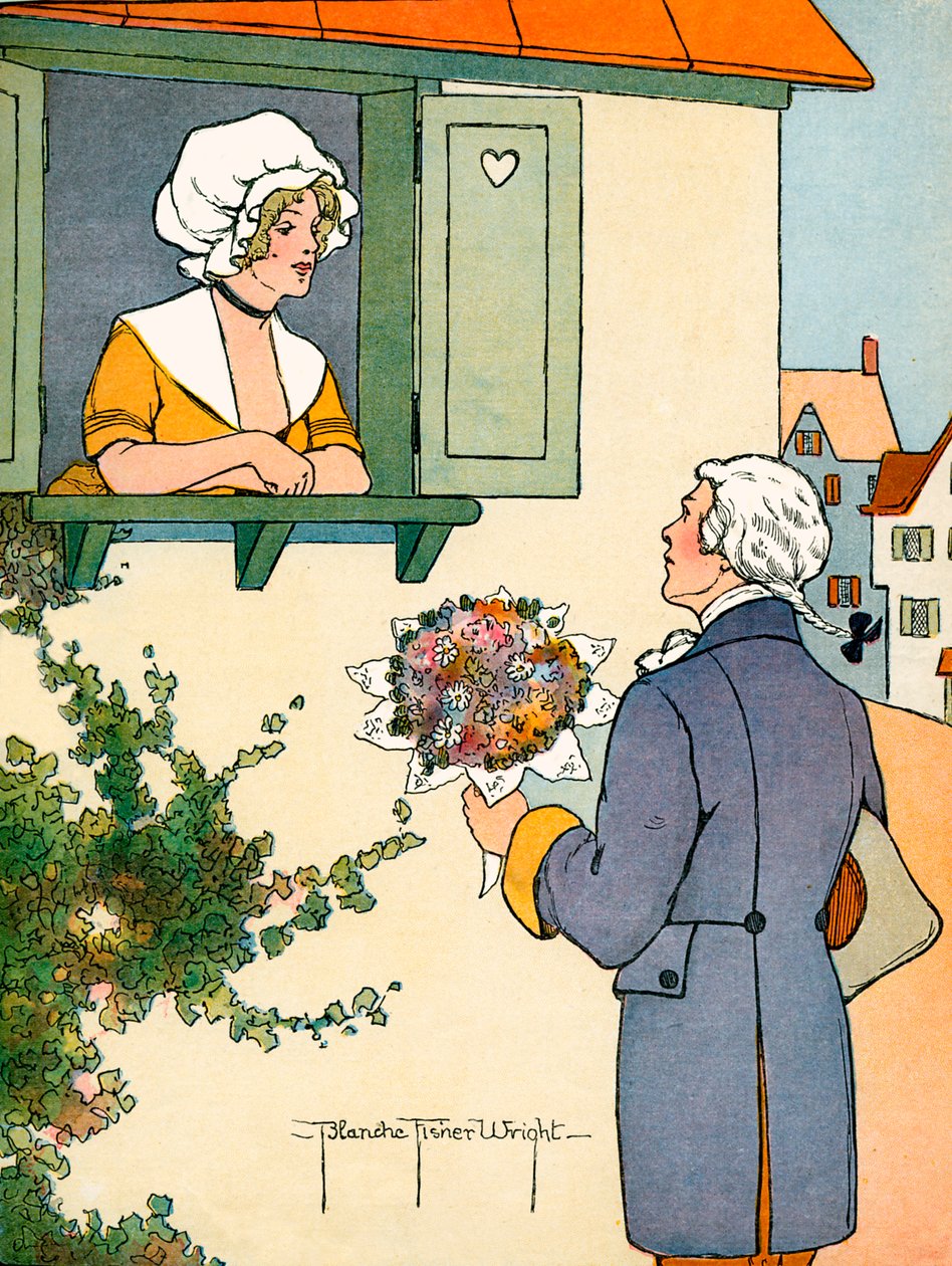 Genç Roger ve Dolly, Blanche Fisher Wright tarafından by Blanche Fisher Wright