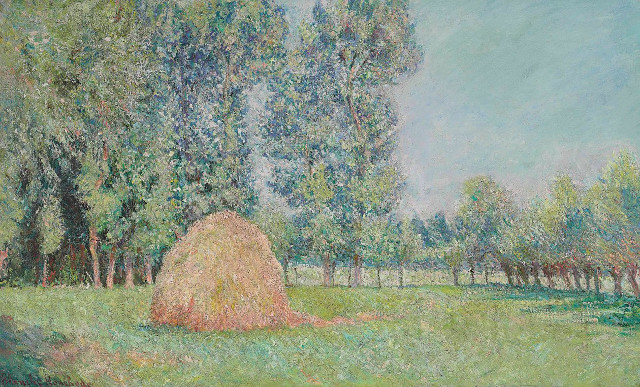 Değirmen taşı, Plains of Ajoux, Giverny by Blanche Hoschede Monet