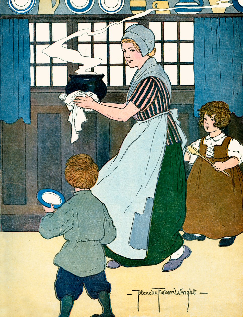 Avrupa Orta Çağ Kostümü by Blanche Fisher Wright