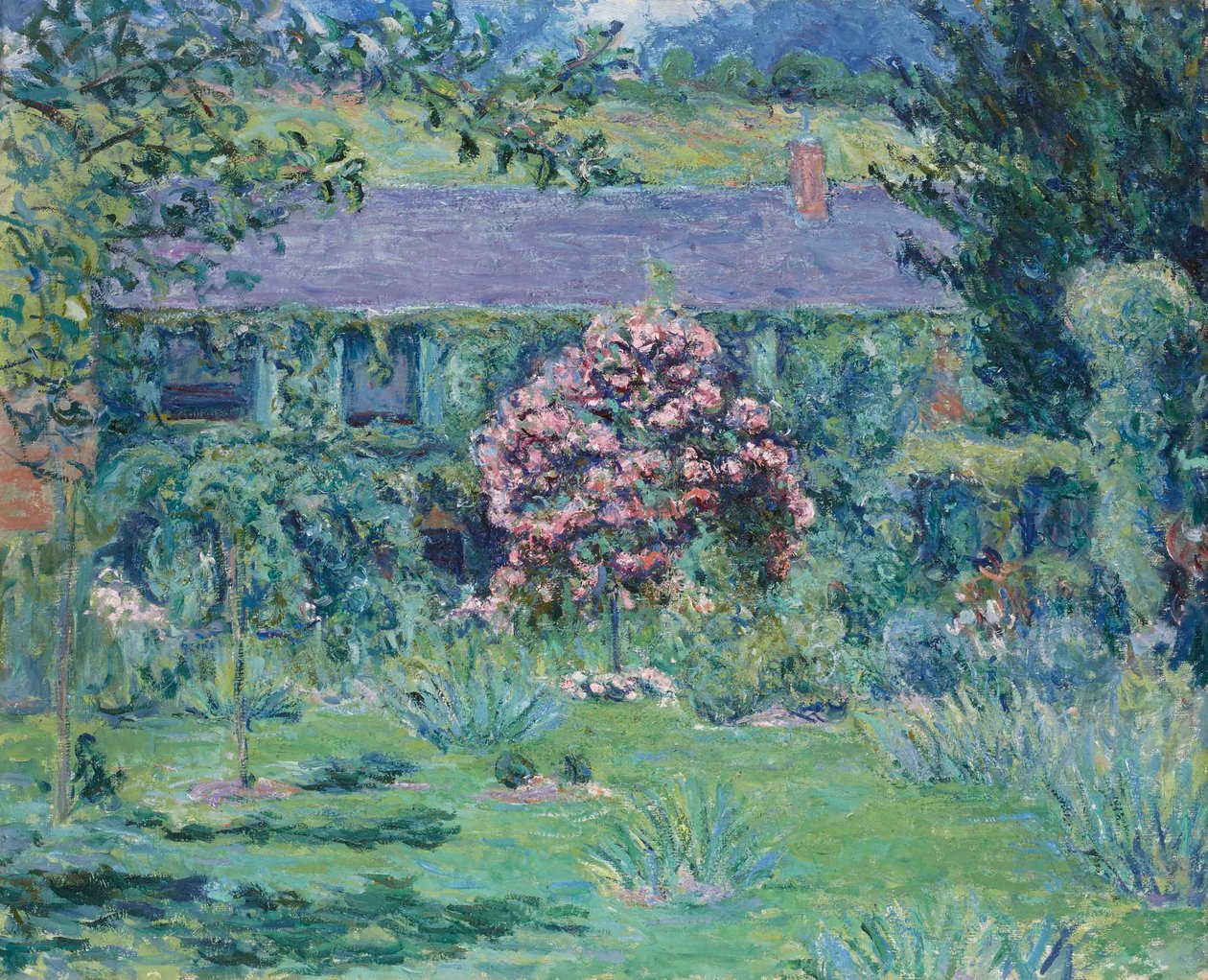 Fransızca: La maison de Monet à Giverny by Blanche Hoschede Monet