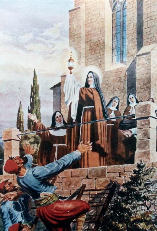 Sarazenler, St. Clare