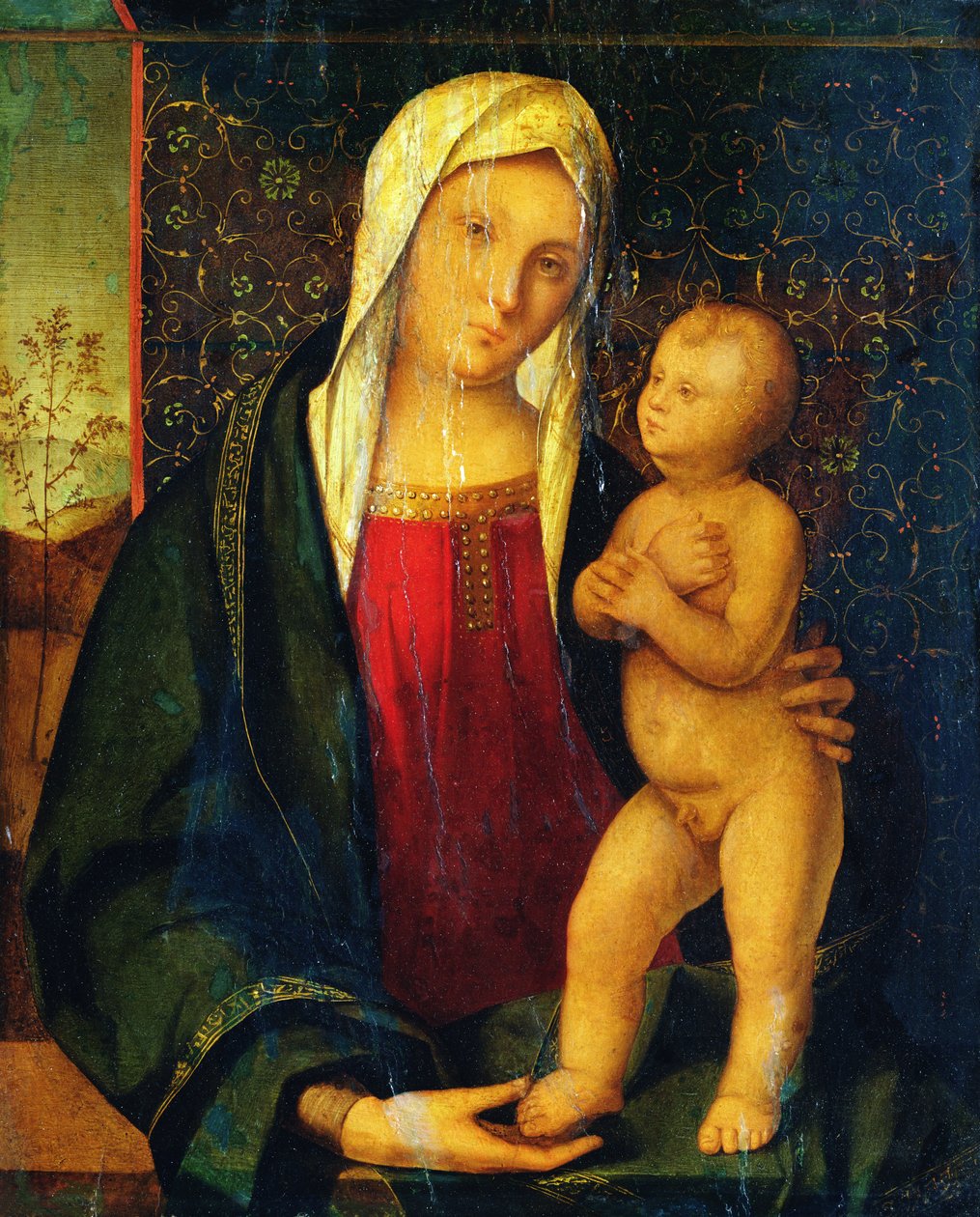 madonna ve çocuk by Boccaccio Boccaccino