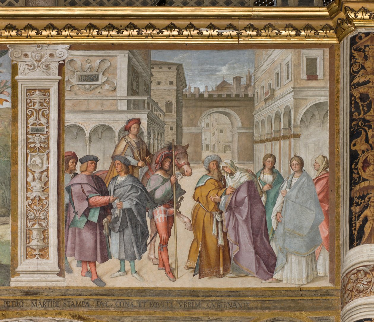 Orta Nef, Birinci Kuzey Açıklığı, St. Joachim ve Sant