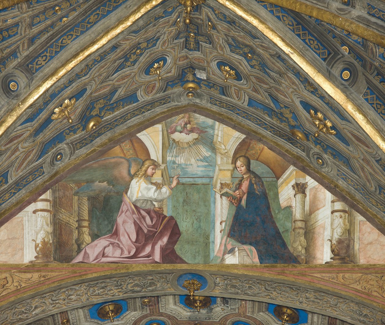 Soprano, Boccaccio Boccaccino, Müjde 1506-07 by Boccaccio Boccaccino