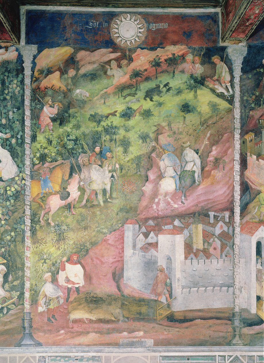 Kasım Ayı, c.1400 by Bohemian School