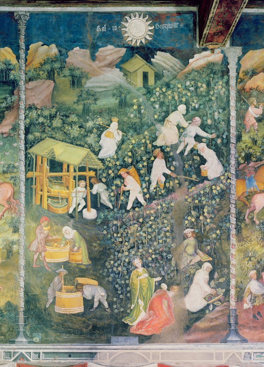 Ekim Ayı, c.1400 by Bohemian School