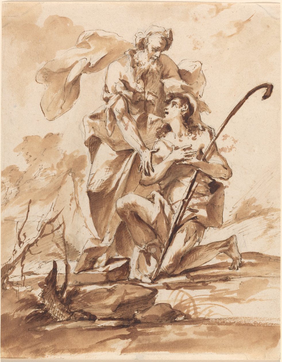 Prodigal Oğlunun Dönüşü by Bohemian 18th Century