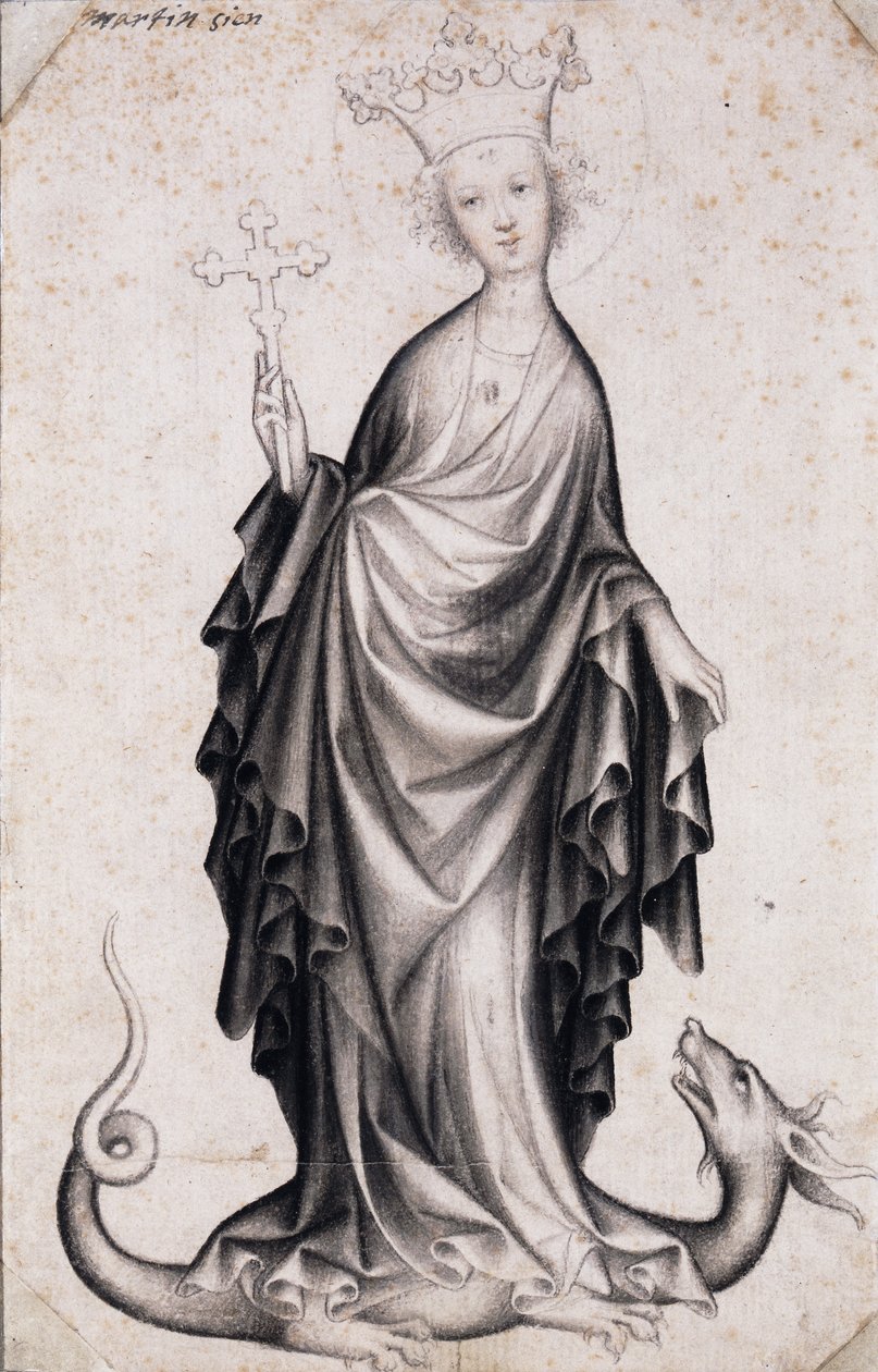 Aziz Margaret, c.1410 by Bohemian Master