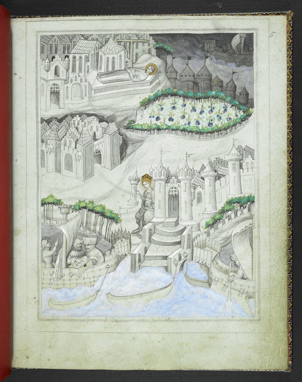 Ekleyin 24189, f.5r, The Island of Cyprus, 