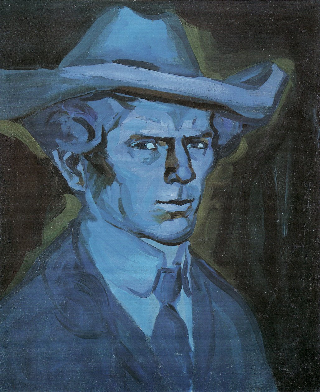 Otoportre, 1909 by Bohumil Kubišta