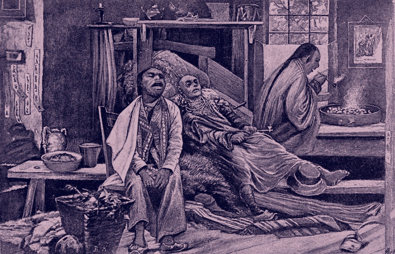 Çin afyon den by Bohuslav Kroupa