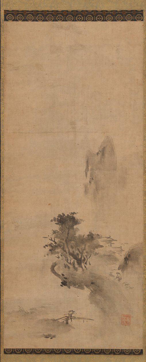 Sıçrayan Mürekkep Manzarası, 16. yüzyılın başları. by Bokusho Shusho