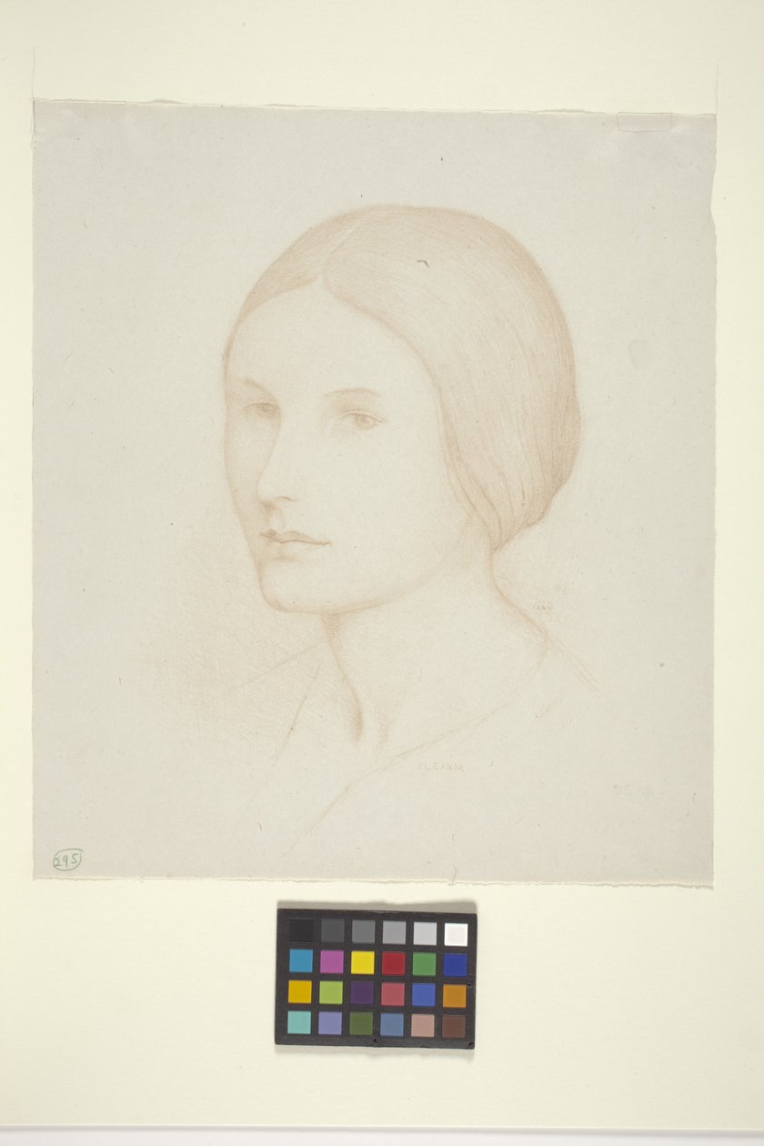 Eleanor (kağıt üzerine mürekkep) by Bolton Coit Brown