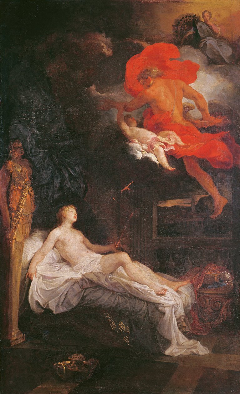 Jüpiter ve Semele, 1704 by Bon de Boulogne