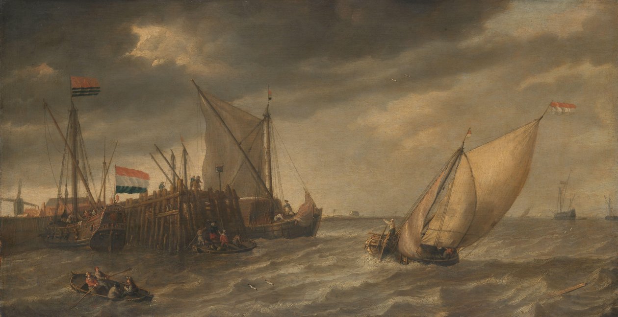 Şiddetli Rüzgarlarda Scheldt