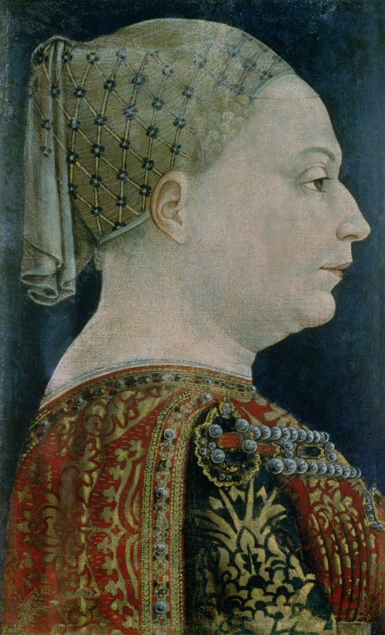 Maria Sforza'nın Portresi by Bonifacio Bembo