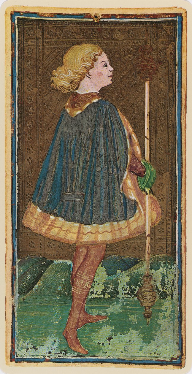The Knave of Wands, 