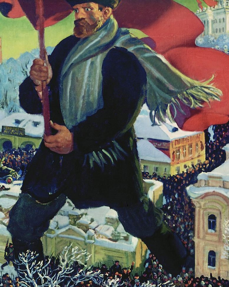 Bilinmeyen başlık by Boris Mikhailovich Kustodiev