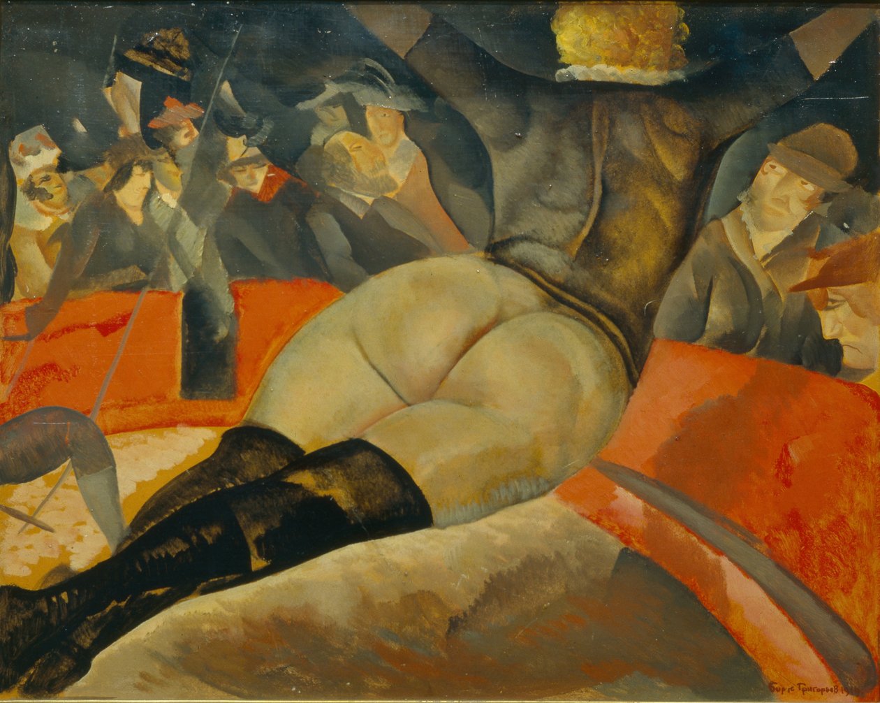 Sirkte, c. 1908 by Boris Dmitrievich Grigoriev
