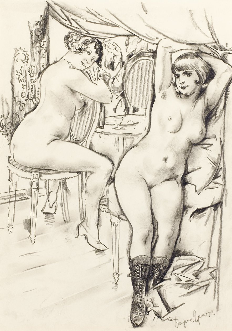 fahişeler by Boris Dmitrievich Grigoriev