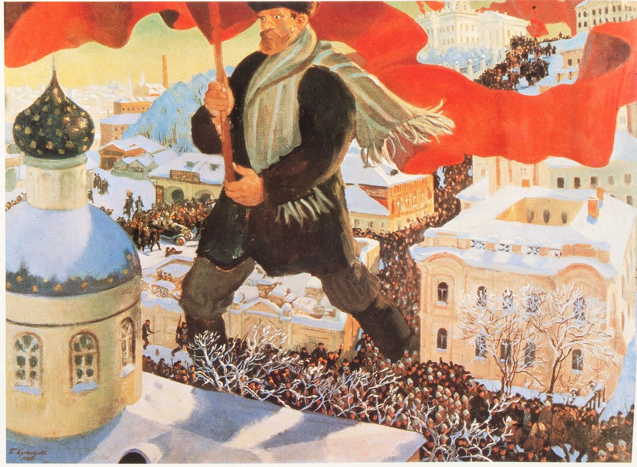  by Boris Mikhailovich Kustodiev