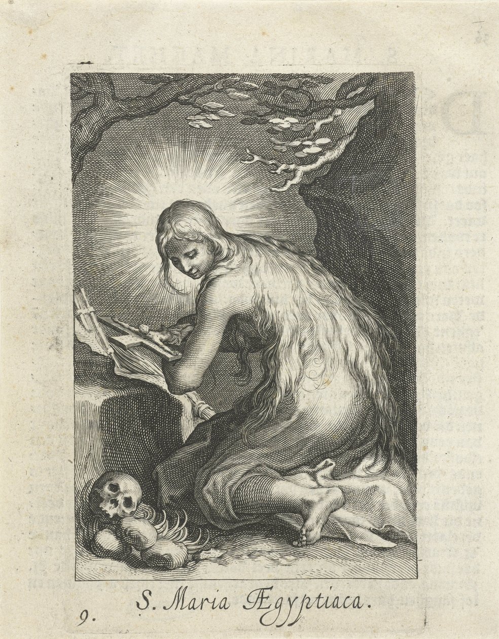 Mısır Aziz Mary Hermites olarak S. Maria Aegyptiaca (nesne üzerindeki başlık) Hermites (dizi adı) Sacra Eremus Ascetriarum (dizi adı) by Boëtius Adamsz. Bolswert