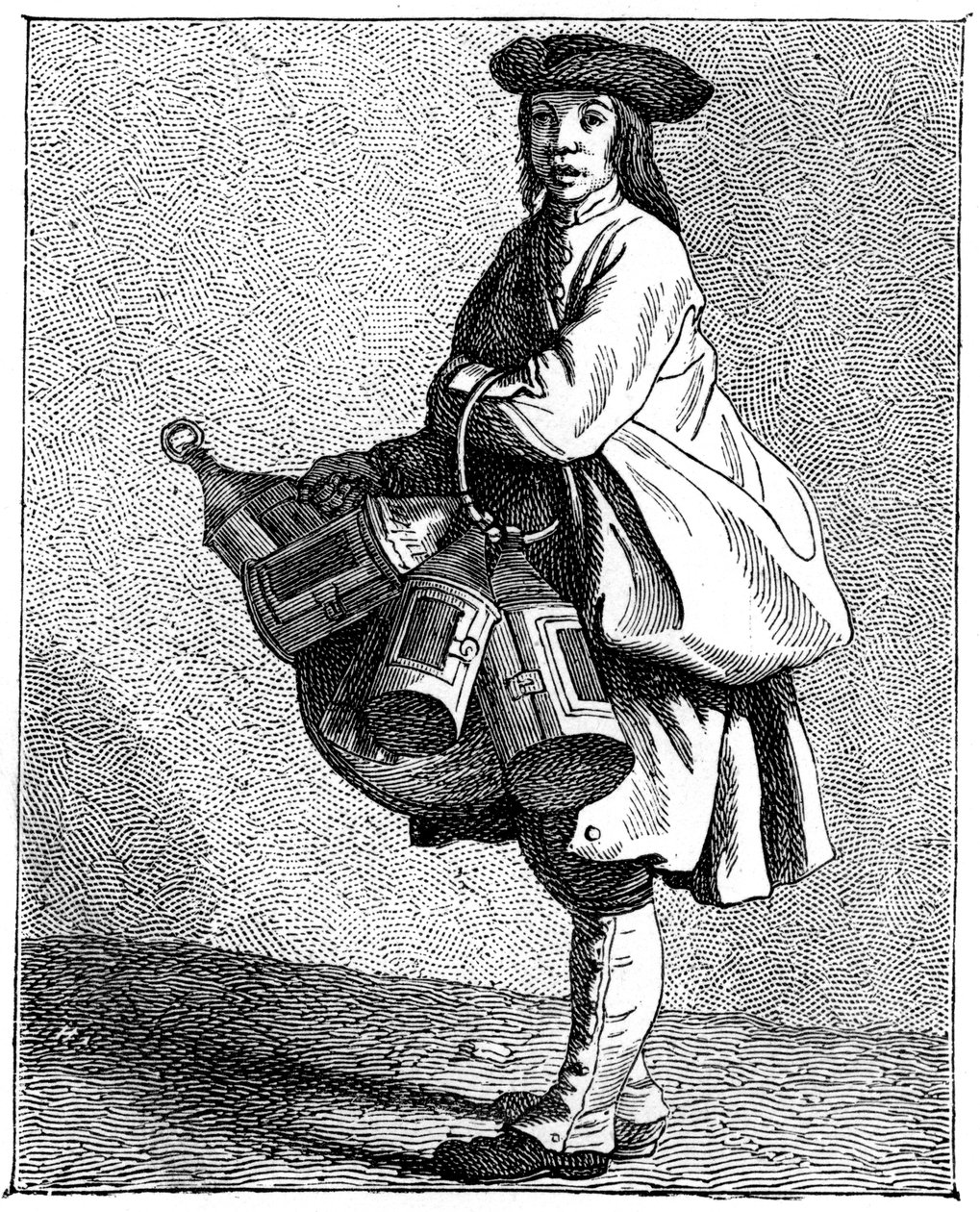Bir Fener Tüccarı, 1737-1742. by Bouchardon