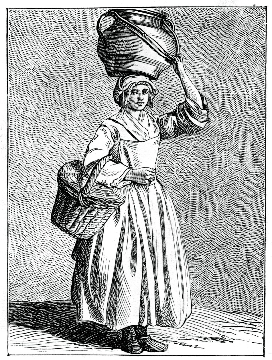 Sütçü Kız, 1737-1742. by Bouchardon