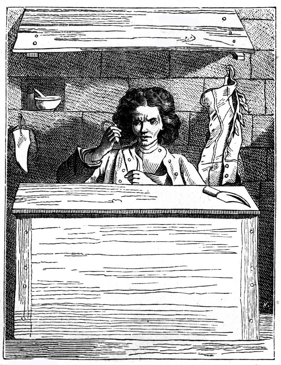 Ayakkabıcı, 1737-1742. by Bouchardon